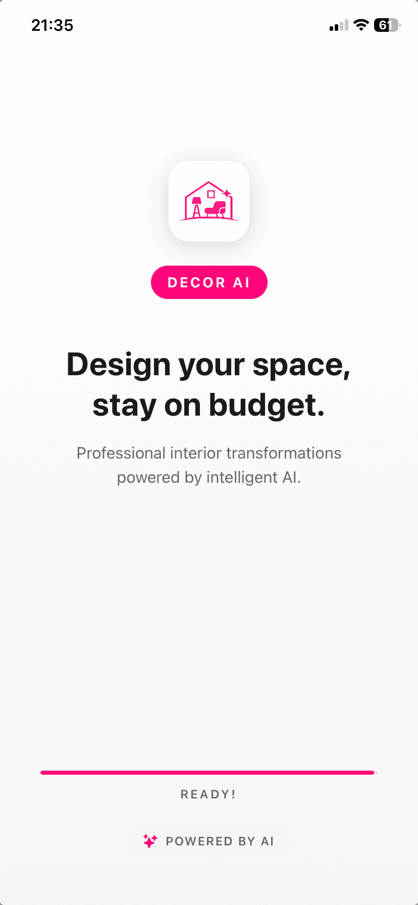 Design your space with Decor AI